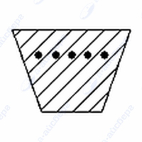 Ремень 3 L 481 Merloni 047118  1.11.012.07